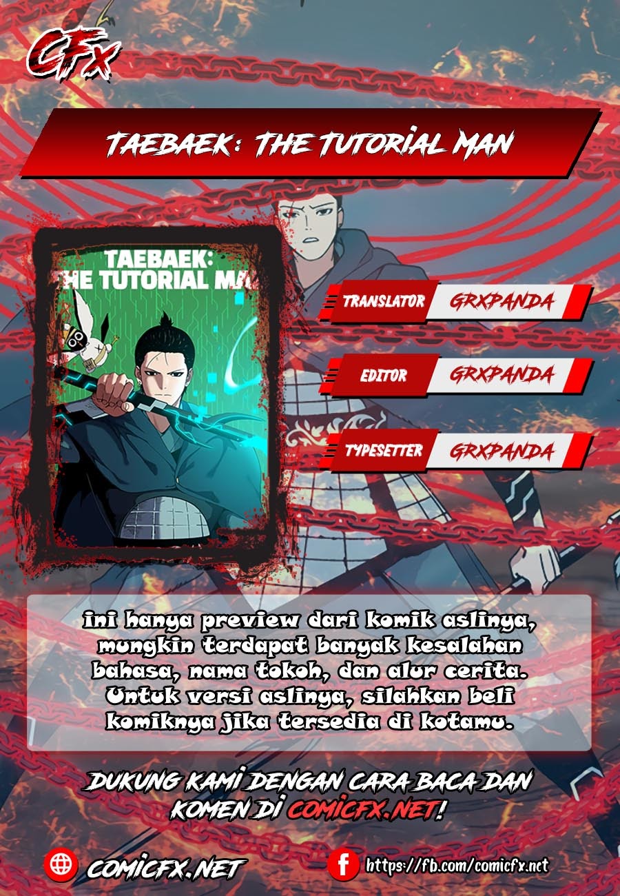 Taebaek: The Tutorial Man Bab 00 halaman 1