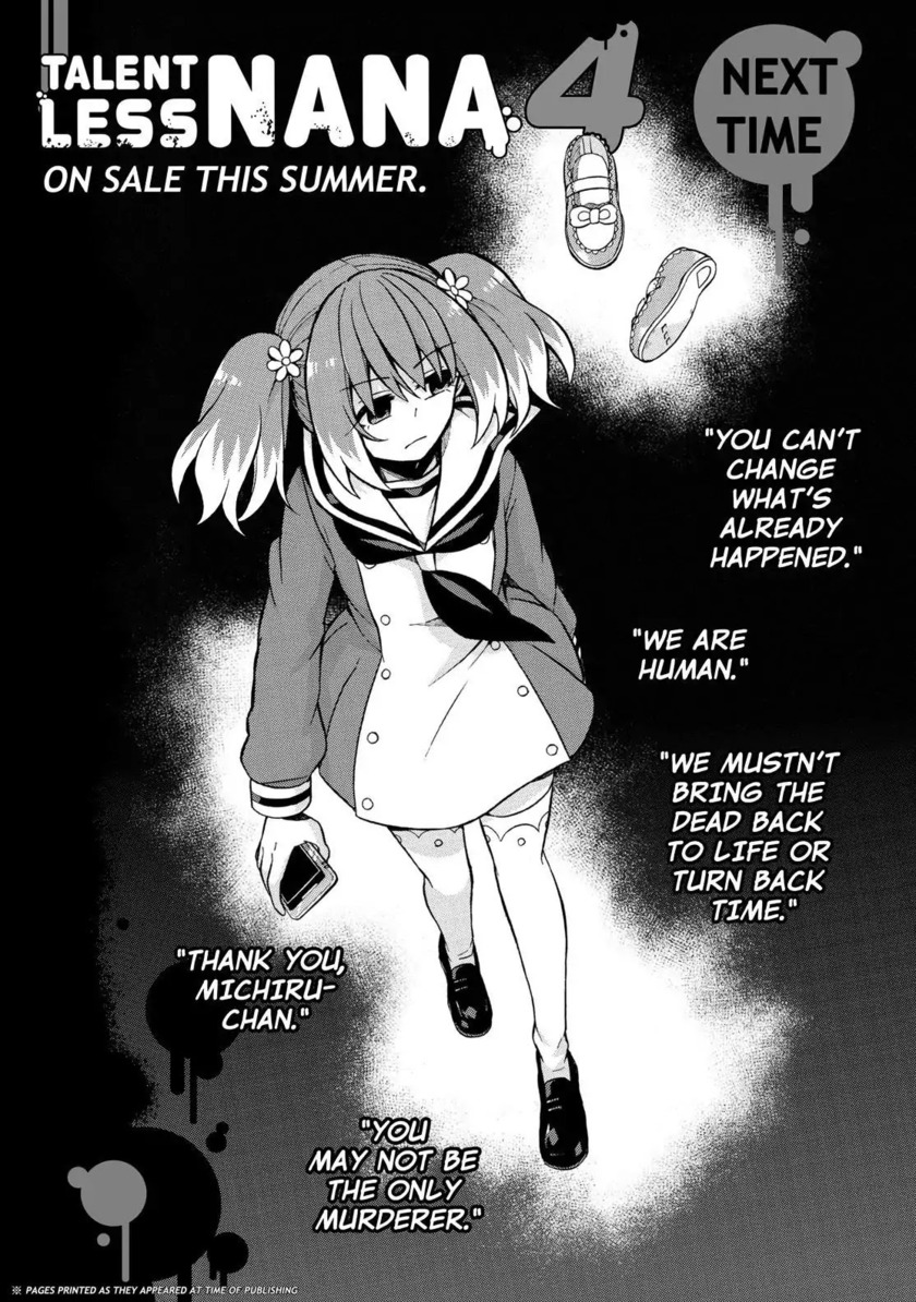 Talentless Nana chapter 19 halaman 34