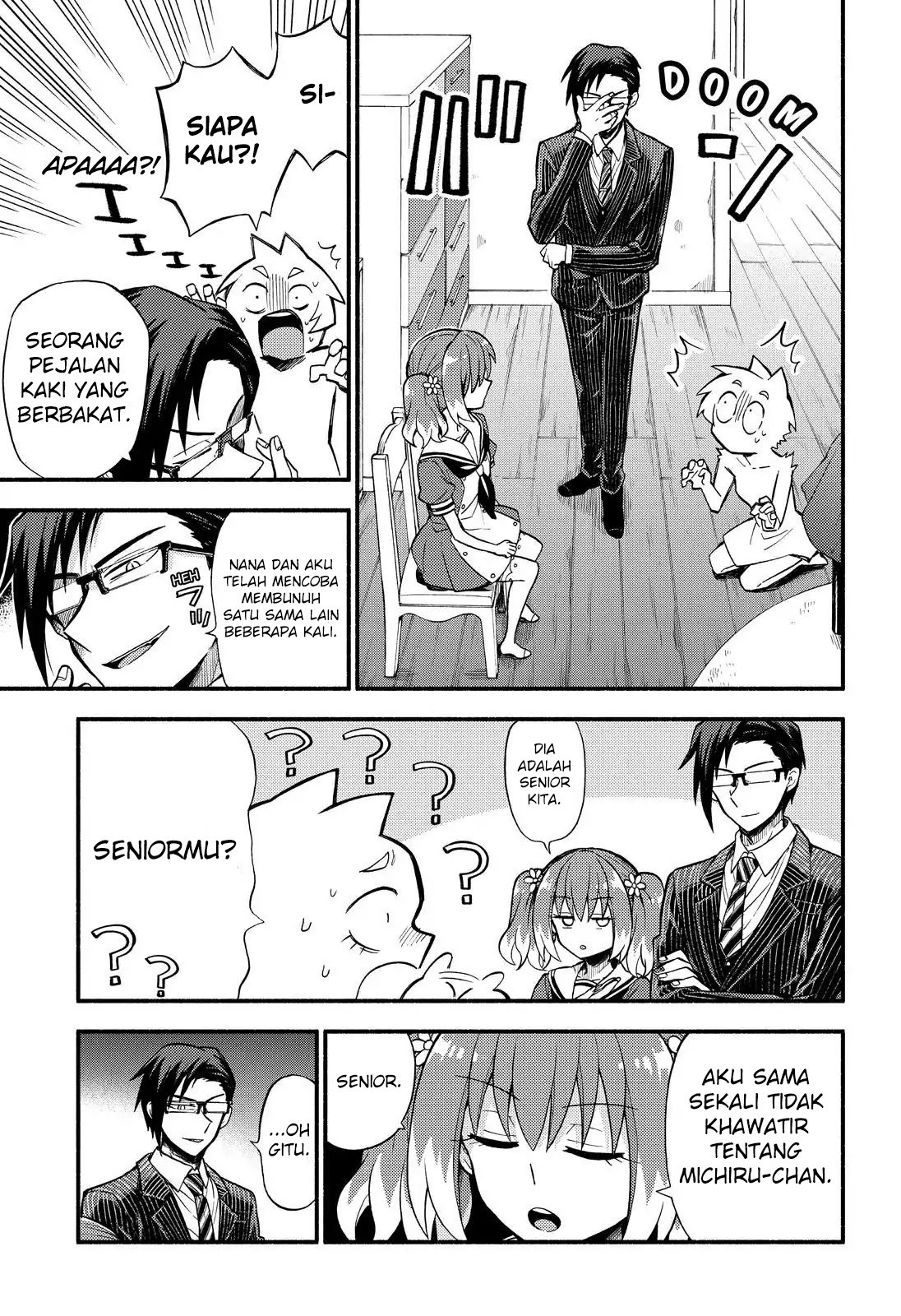 Talentless Nana chapter 38 halaman 16