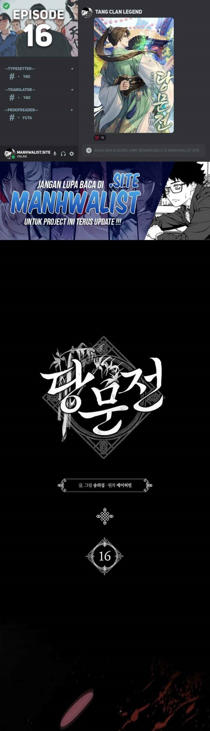 Tang Clan Legend Bab 16 halaman 1