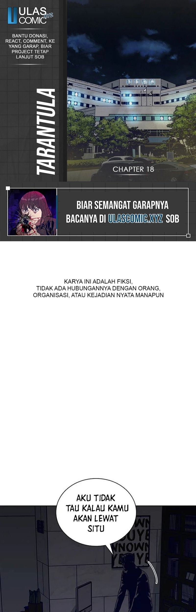 Tarantula Bab 18 halaman 1