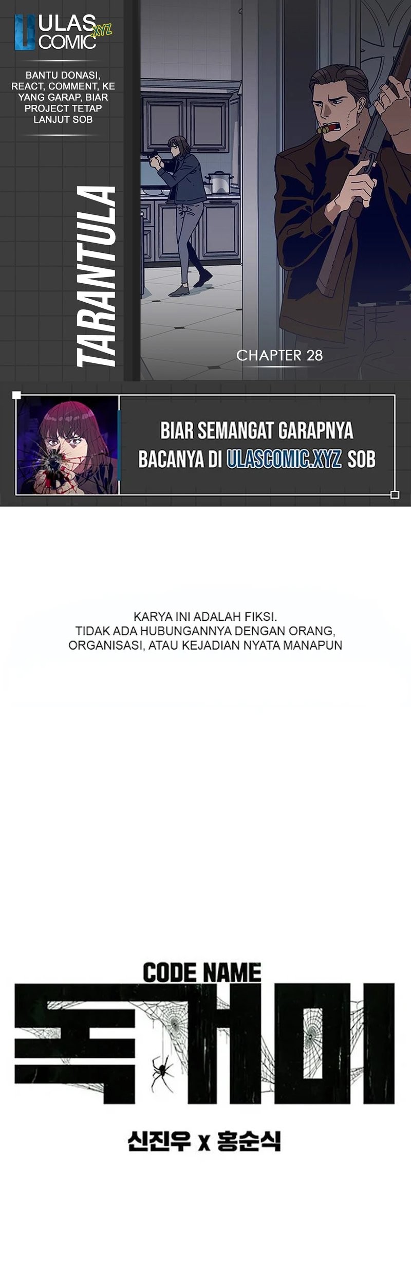 Tarantula Bab 20 halaman 1