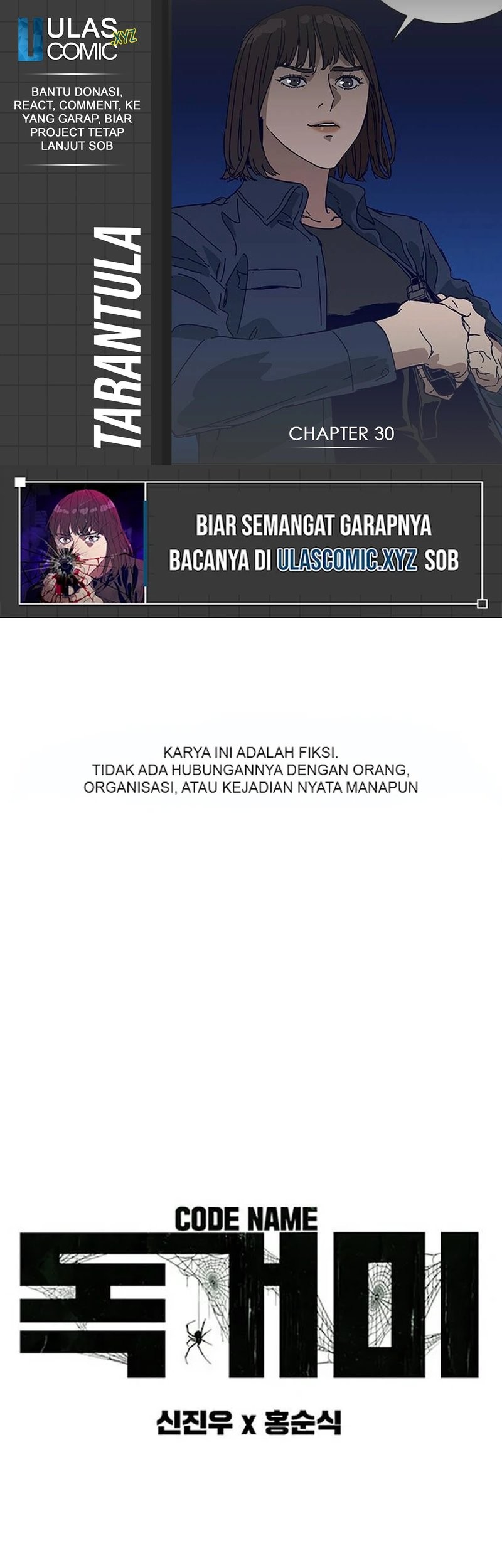 Tarantula Bab 30 halaman 1