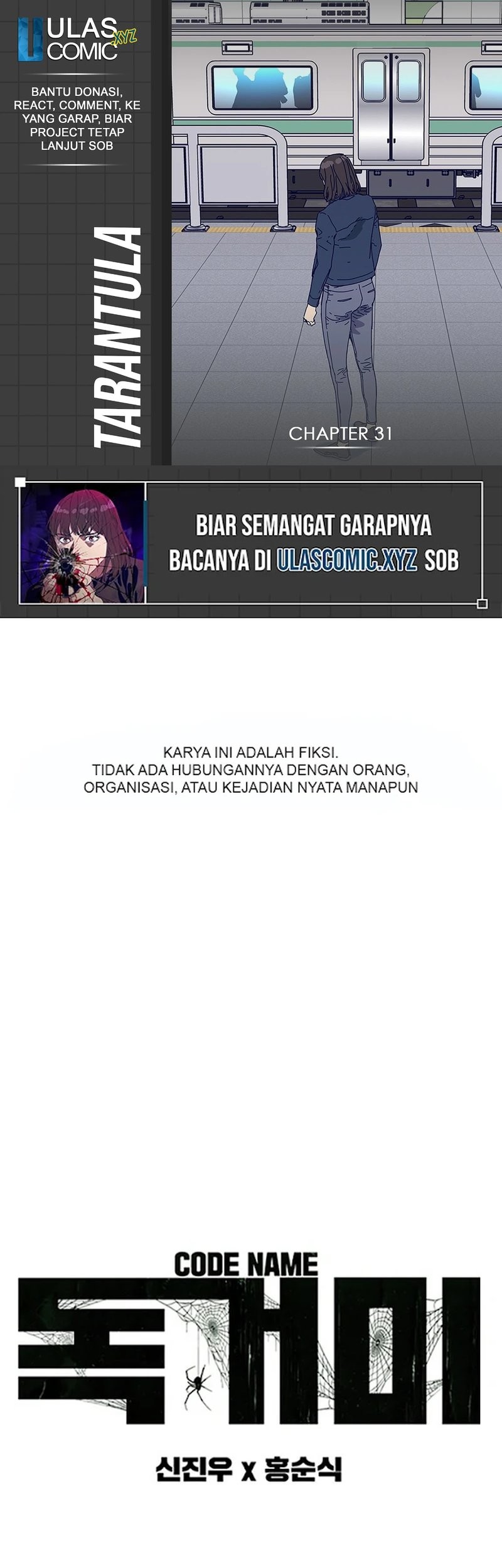 Tarantula Bab 31 halaman 1