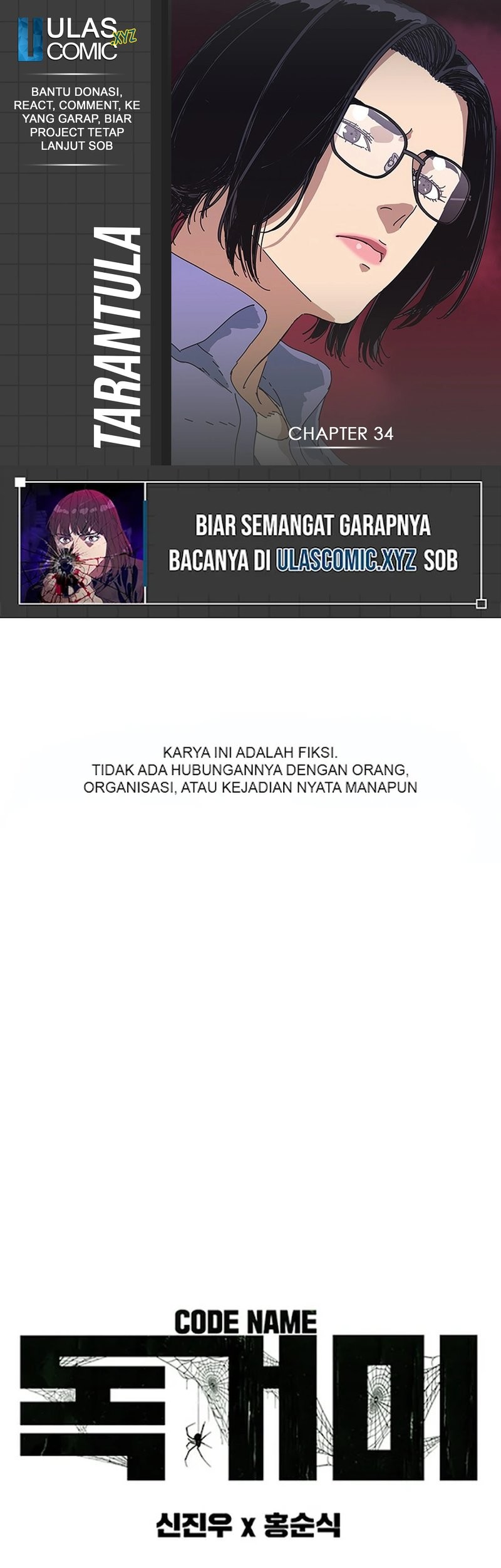 Tarantula Bab 34 halaman 1