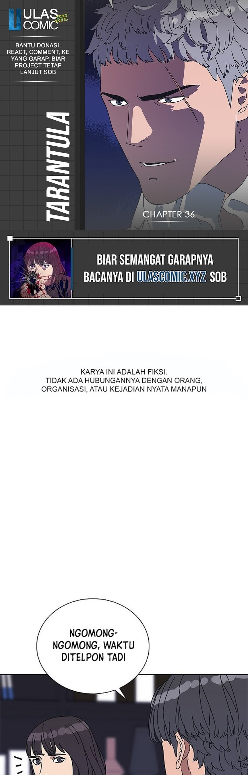 Tarantula Bab 36 halaman 1