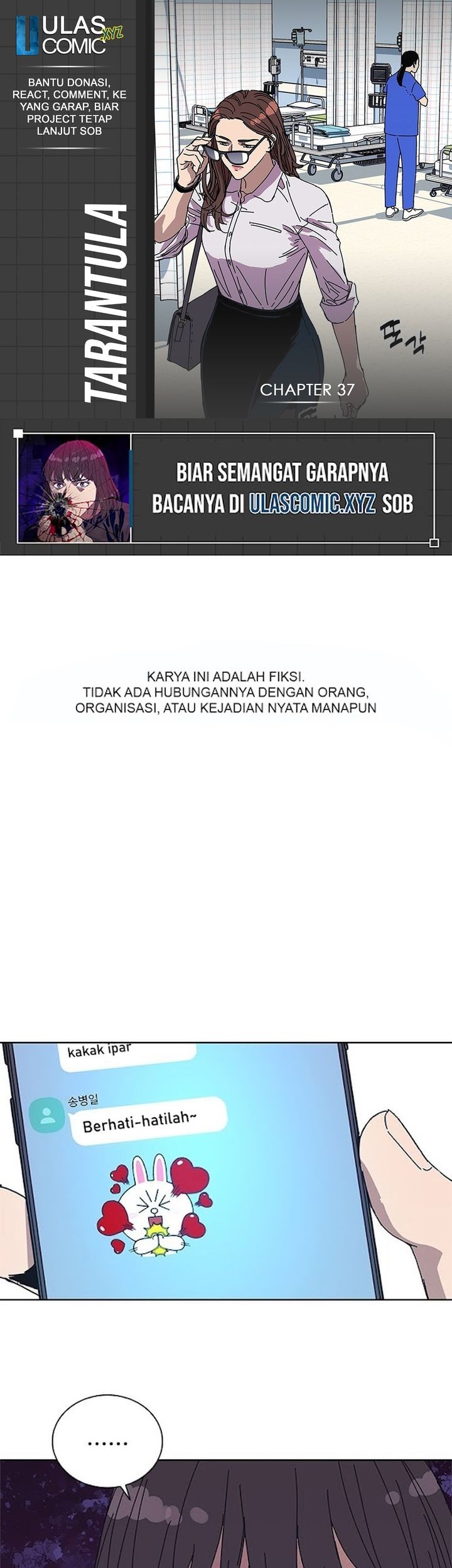 Tarantula Bab 37 halaman 1