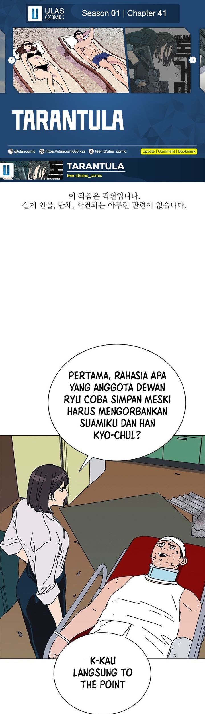 Tarantula Bab 41 halaman 1