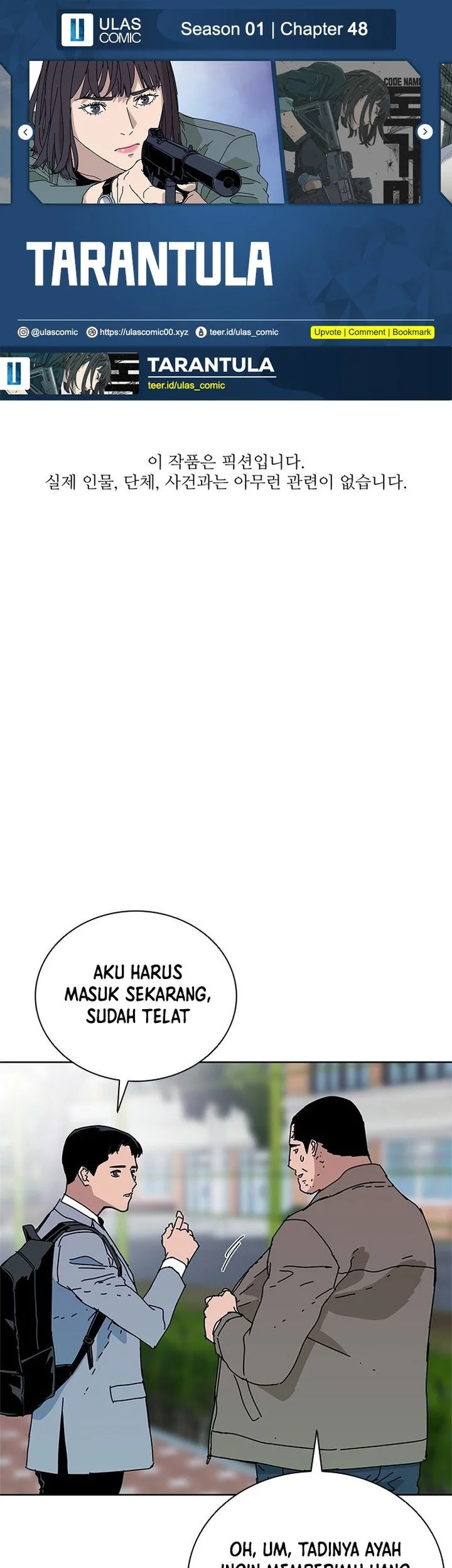 Tarantula Bab 48 halaman 1