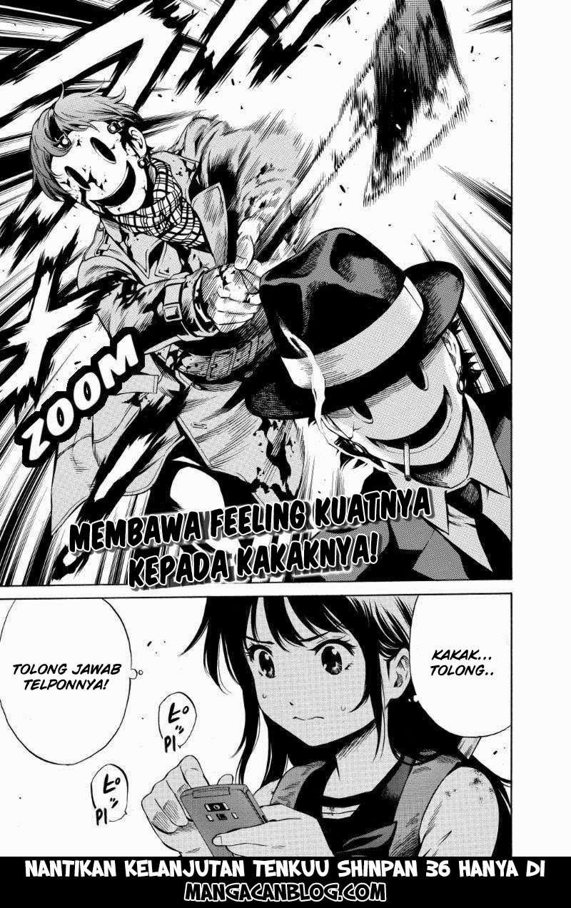 Tenkuu Shinpan Bab 35 halaman 14