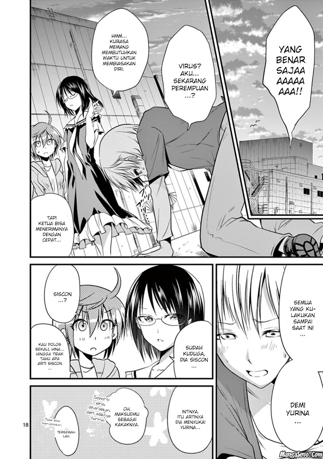 Tensei Pandemic Bab 13 halaman 18
