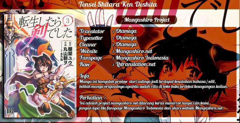 Tensei shitara Ken deshita chapter 21 halaman 1