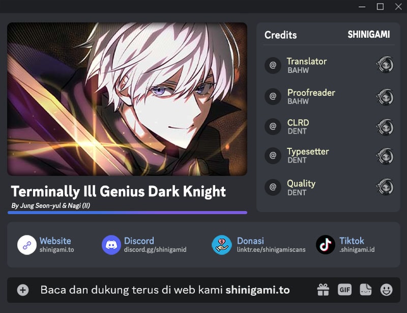 Terminally-Ill Genius Dark Knight Bab 113 halaman 1