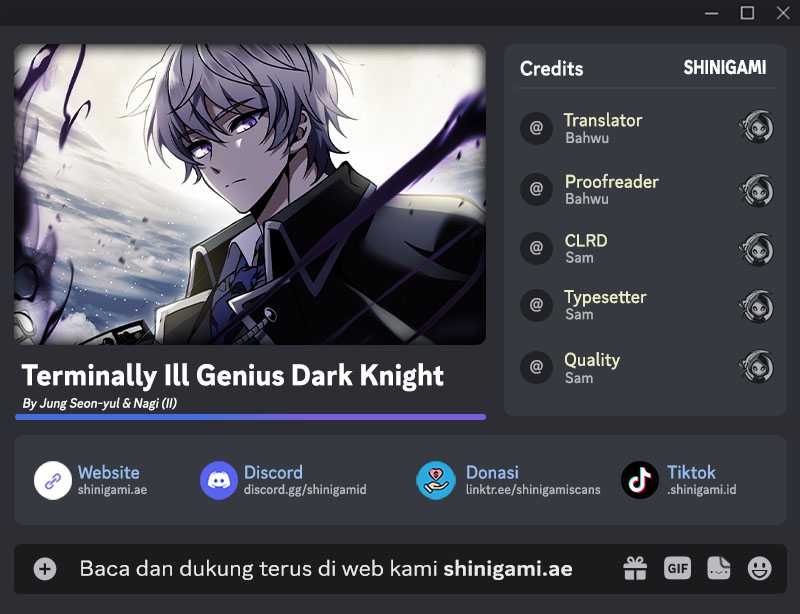 Terminally-Ill Genius Dark Knight Bab 39 halaman 1