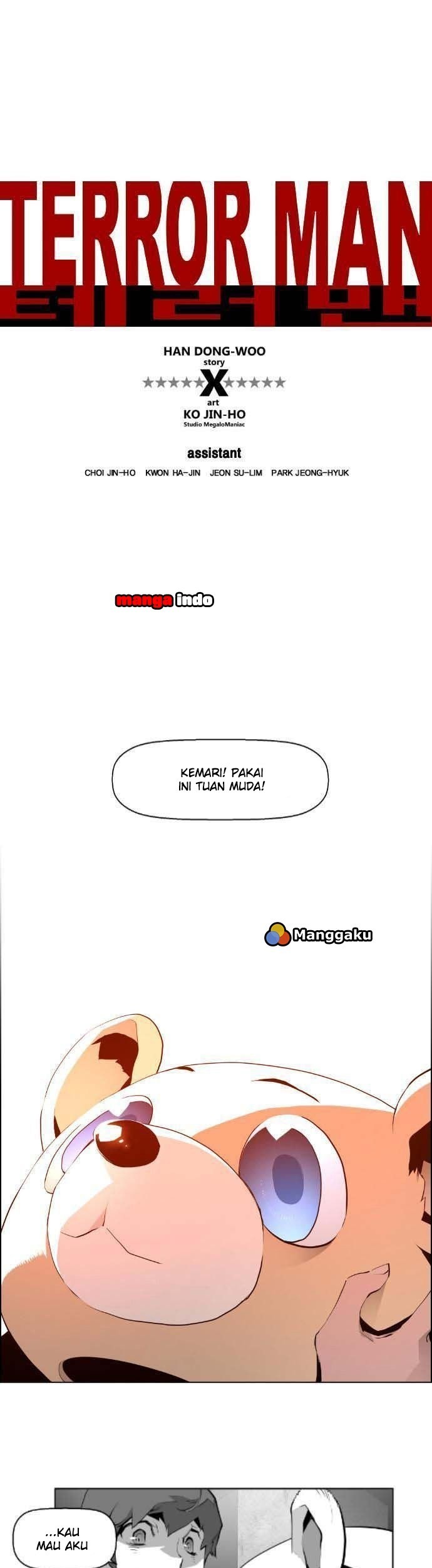 Terror Man Bab 2 halaman 1