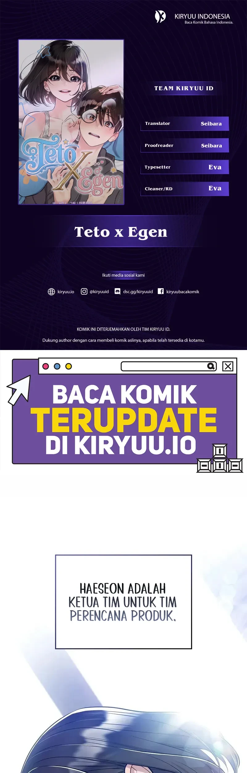 Teto X Egen Bab 5 halaman 1