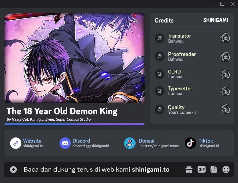 The 18 Year Old Demon King Bab 21 halaman 1