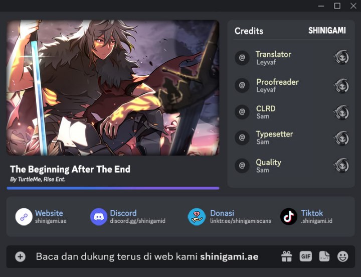 The Beginning After The End chapter 183 halaman 1