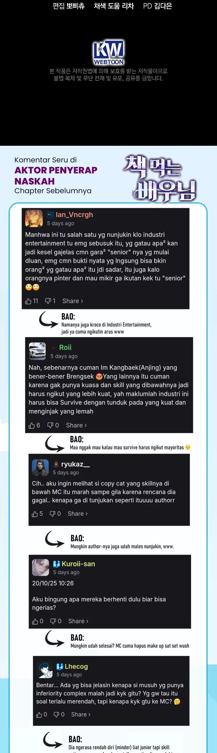 The Book-Eating Actor chapter 46 halaman 68