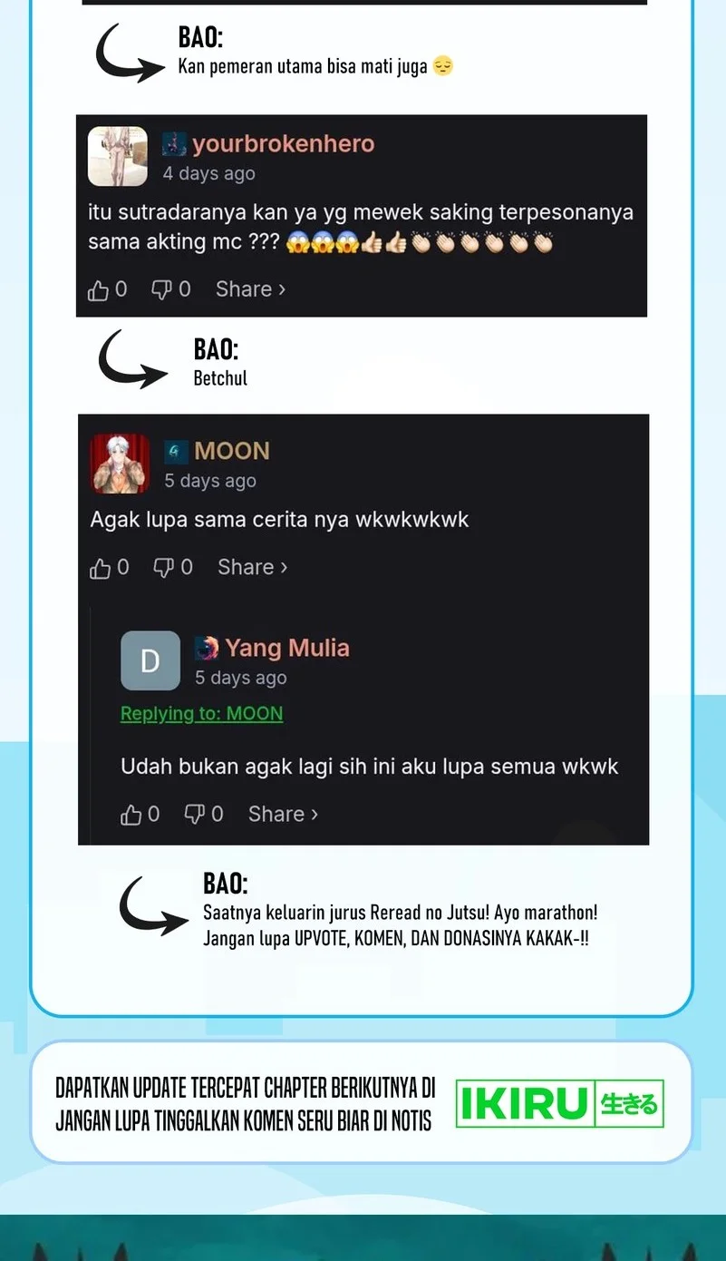 The Book-Eating Actor chapter 50 halaman 65