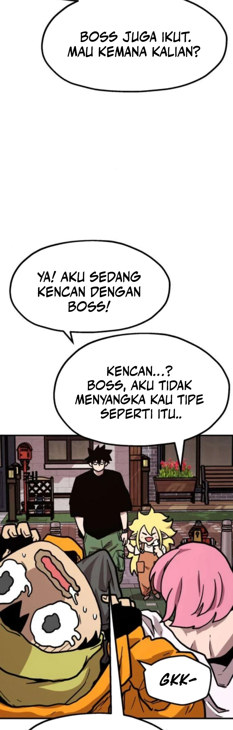 The Boss Is Too Strong chapter 21 halaman 26