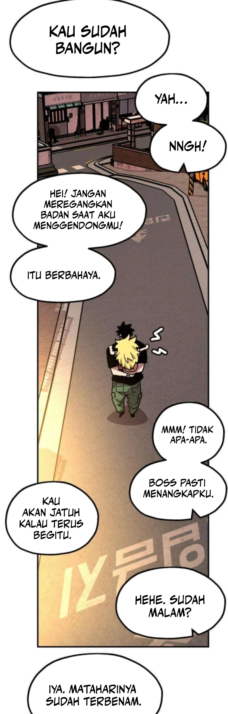 The Boss Is Too Strong chapter 21 halaman 45
