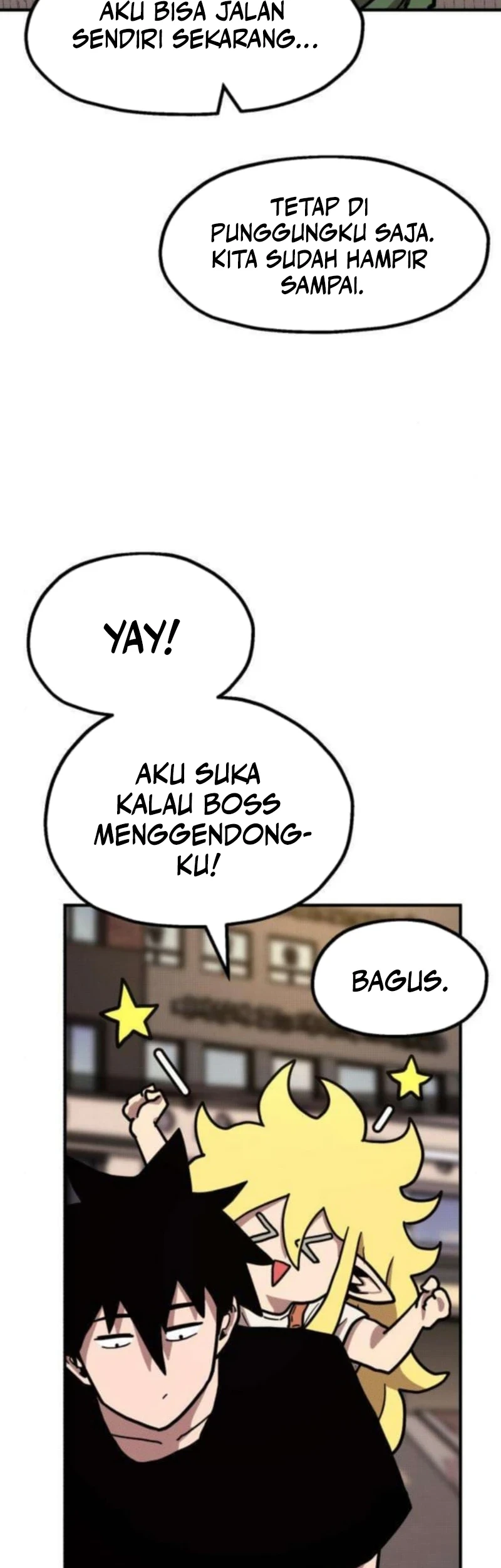 The Boss Is Too Strong chapter 21 halaman 47