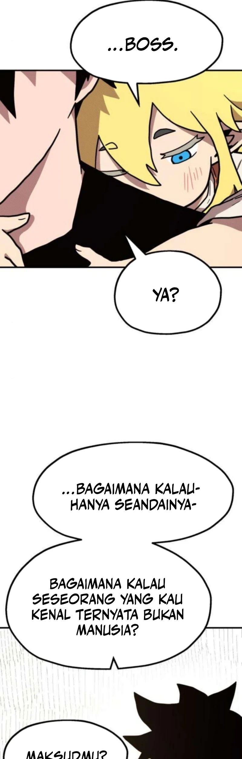 The Boss Is Too Strong chapter 21 halaman 49