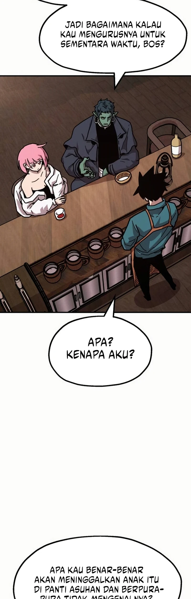 The Boss Is Too Strong chapter 3 halaman 89