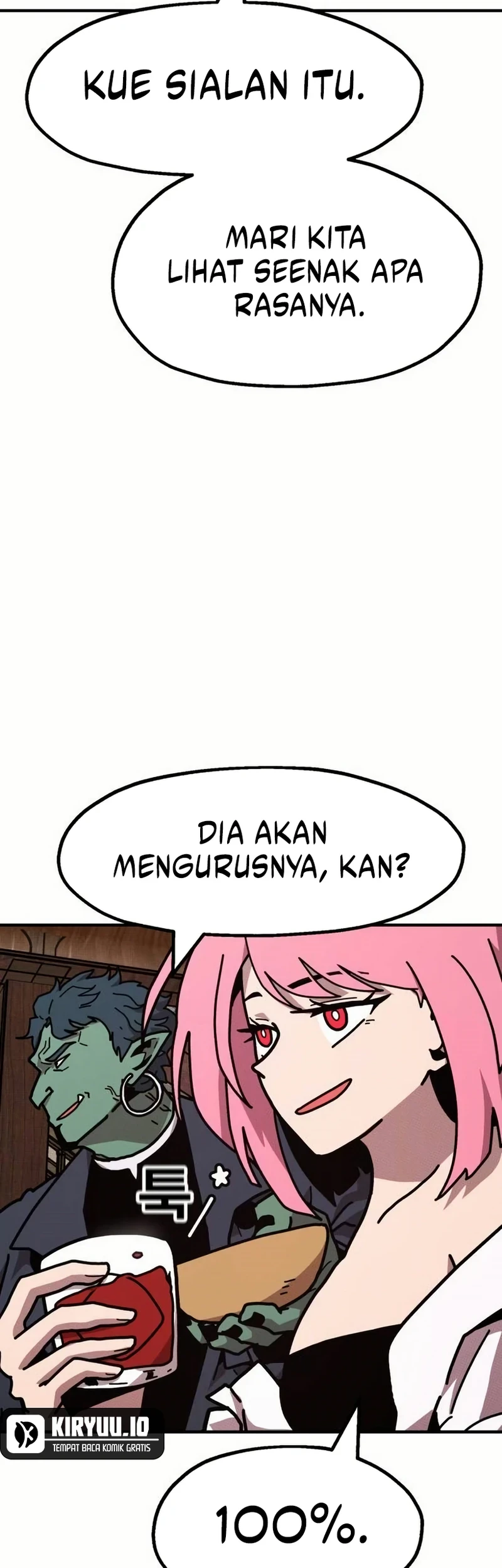 The Boss Is Too Strong chapter 3 halaman 97