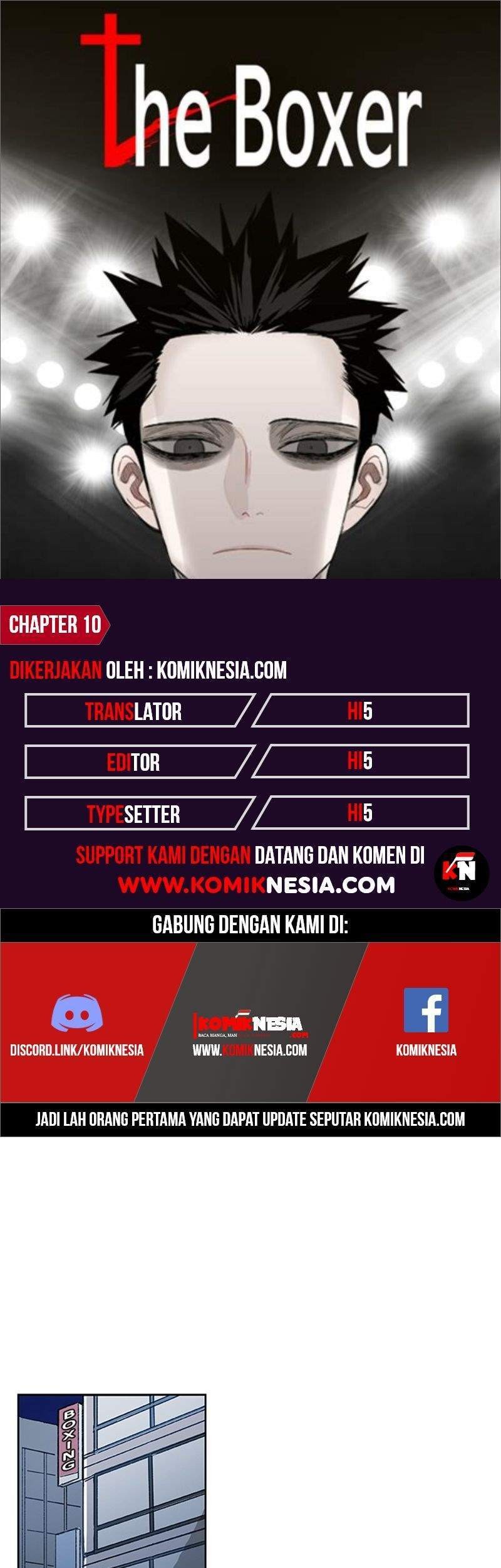 The Boxer chapter 10 halaman 1