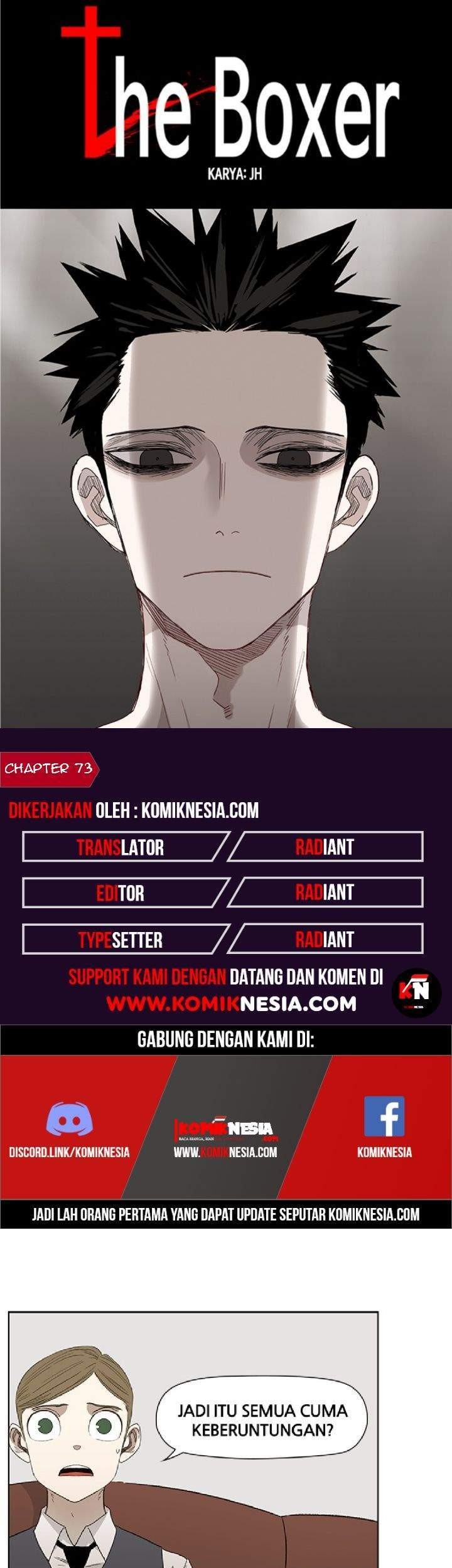 The Boxer chapter 73 halaman 1