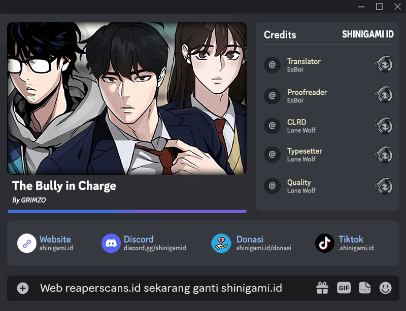 The Bully In Charge chapter 52 halaman 1