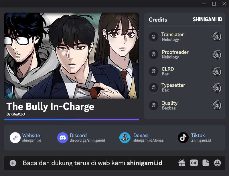 The Bully In Charge chapter 71 halaman 1