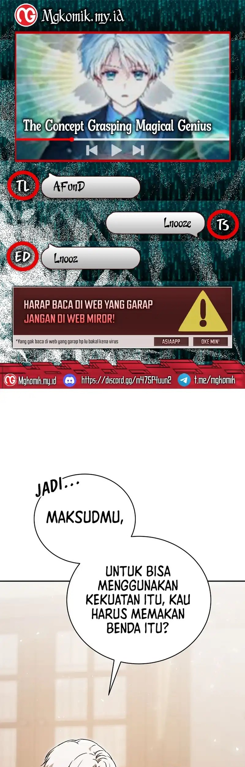 The Concept-Grasping Magical Genius chapter 33 halaman 1