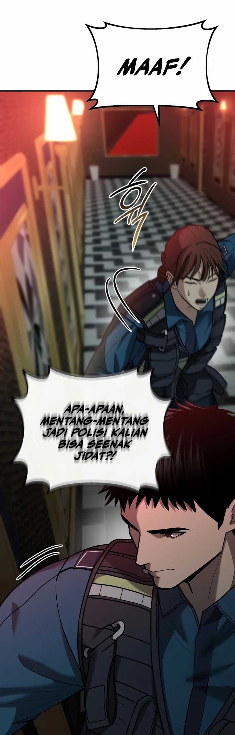 The Cop Is Too Strong chapter 04 halaman 67