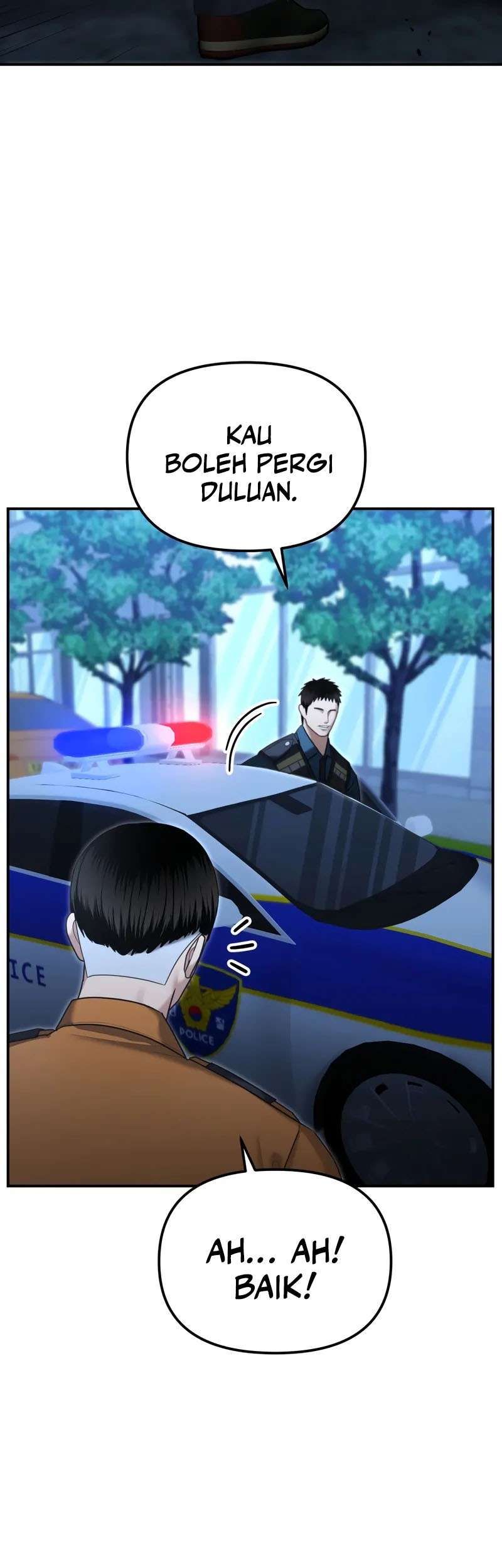 The Cop Is Too Strong Bab 17 halaman 54