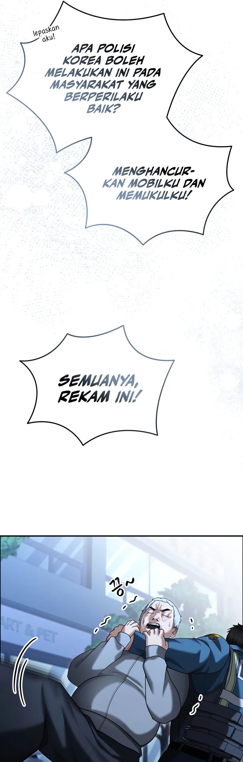 The Cop Is Too Strong Bab 17 halaman 58