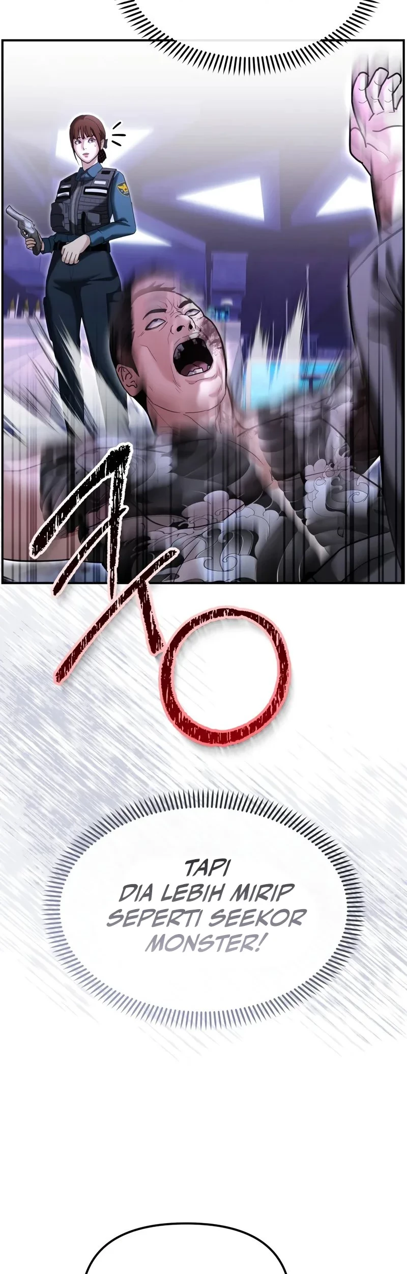 The Cop Is Too Strong chapter 18 halaman 62