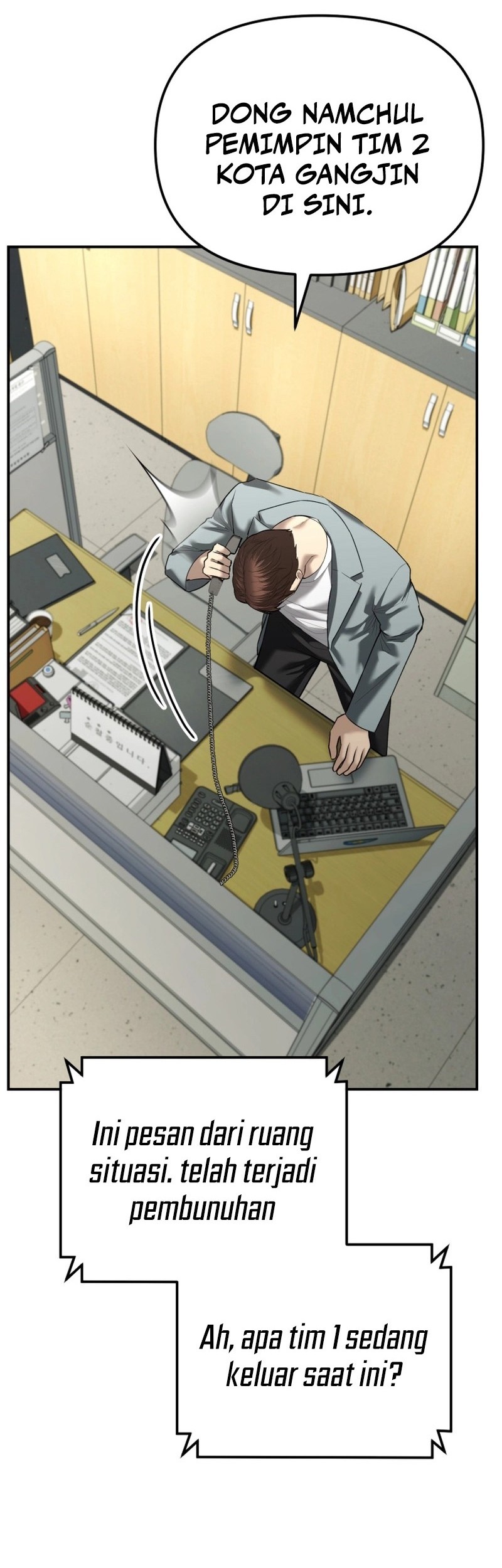 The Cop Is Too Strong chapter 38 halaman 71