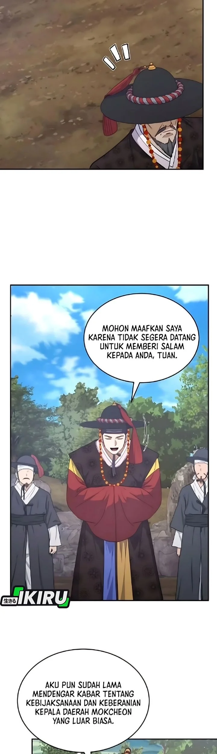 The Corrupt Official Hides the Status Window chapter 13 halaman 53