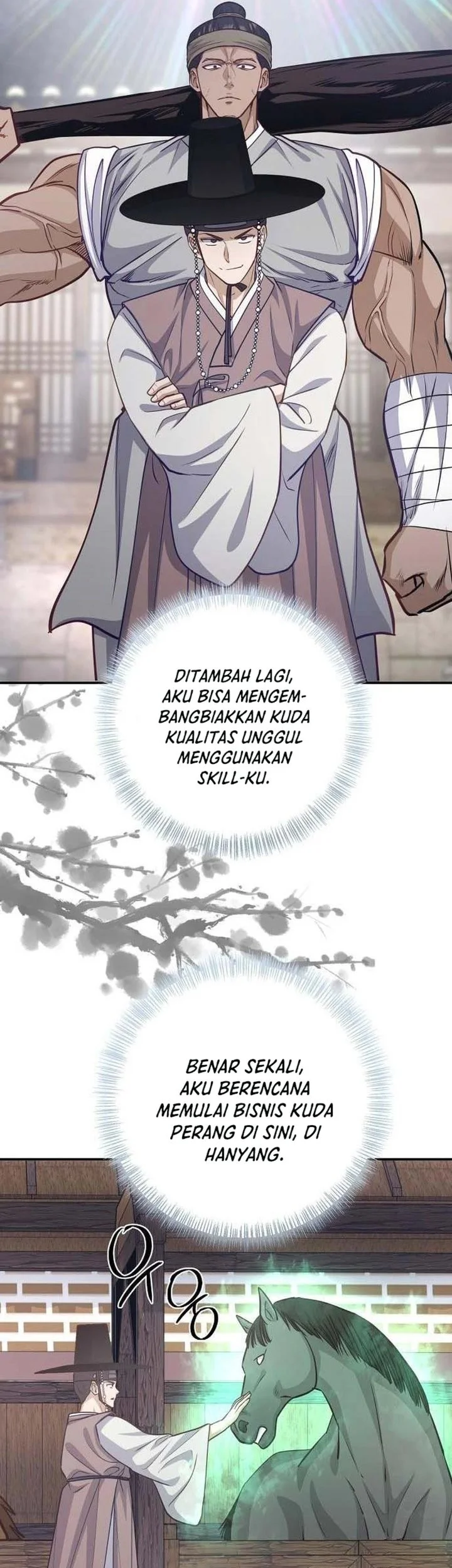 The Corrupt Official Hides the Status Window chapter 21 halaman 24