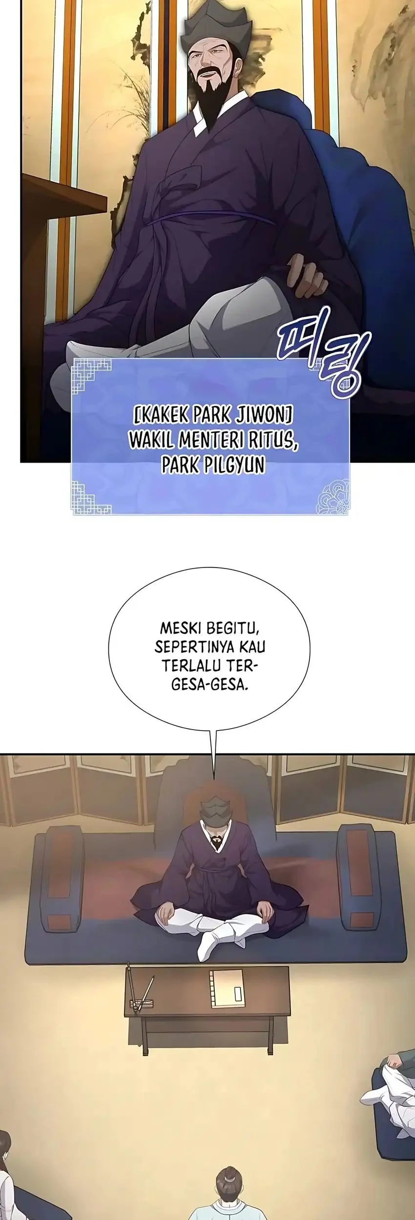The Corrupt Official Hides the Status Window chapter 4 halaman 10