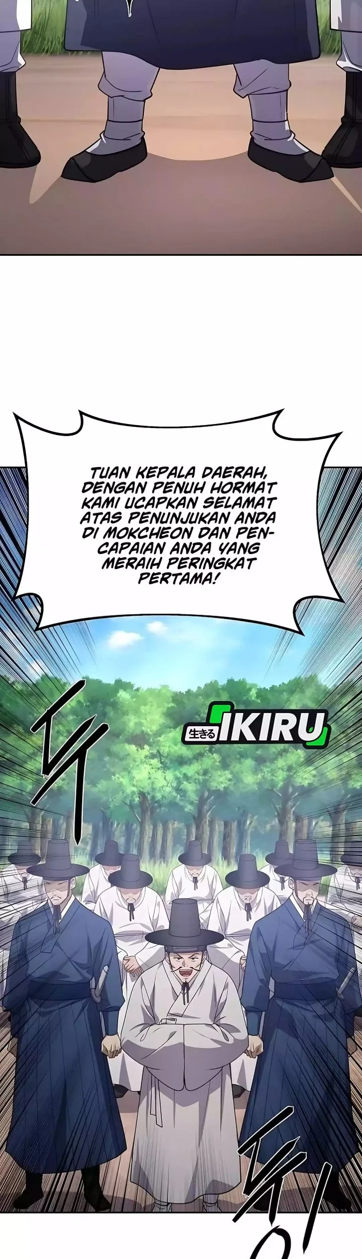 The Corrupt Official Hides the Status Window chapter 9 halaman 45