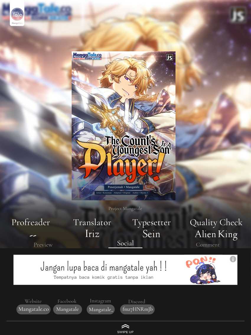 The Count’s Youngest Son Is A Player! chapter 09 halaman 1