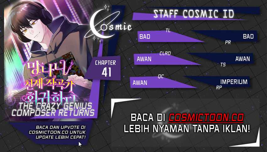 The Crazy Genius Composer Returns chapter 41 halaman 1