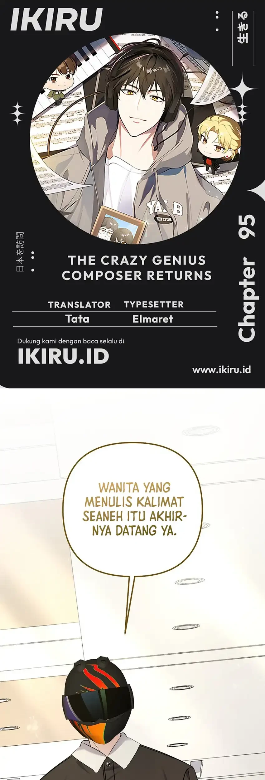 The Crazy Genius Composer Returns Bab 95 halaman 1