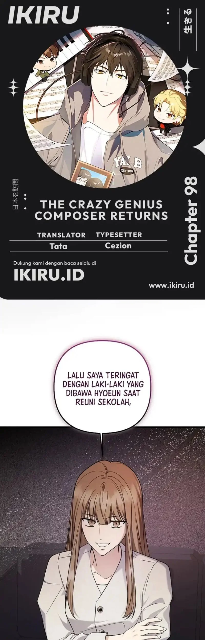 The Crazy Genius Composer Returns chapter 98 halaman 1