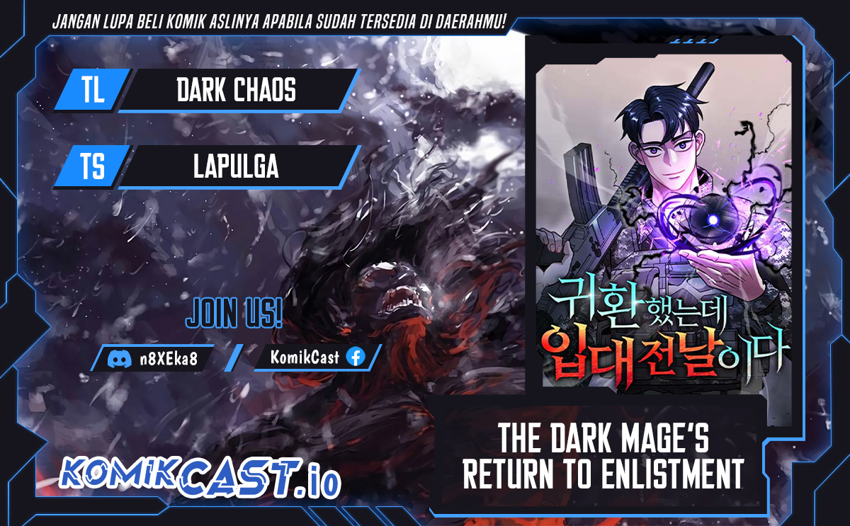 The Dark Mage’s Return to Enlistment Bab 21 halaman 1