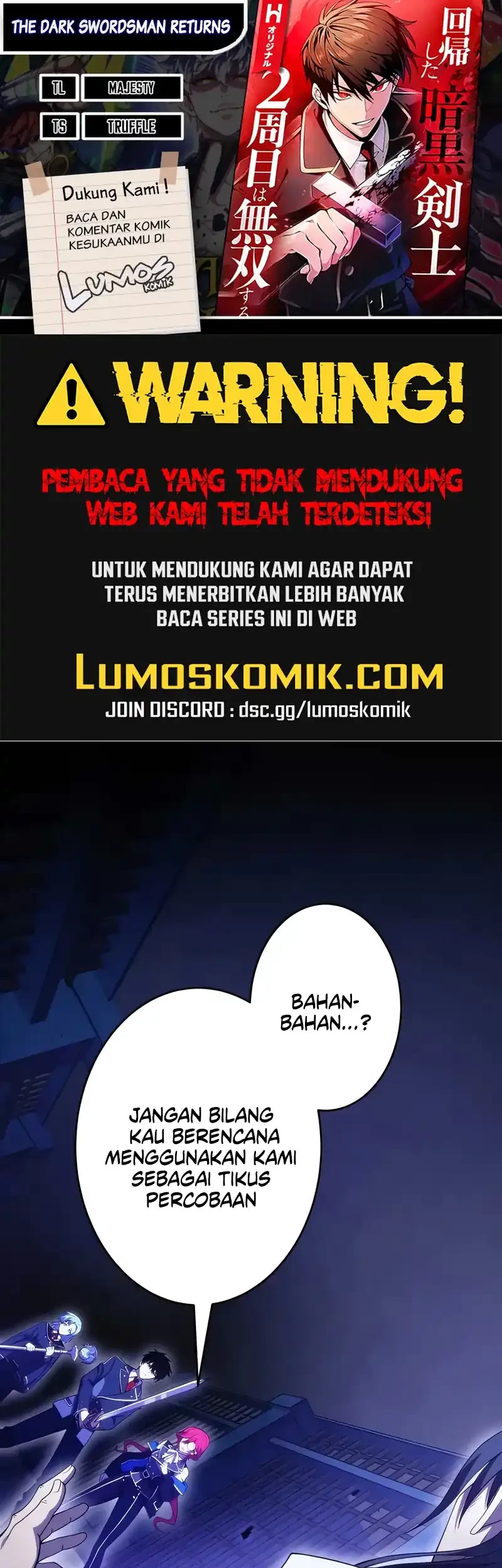 The Dark Swordsman Returns Bab 17 halaman 1
